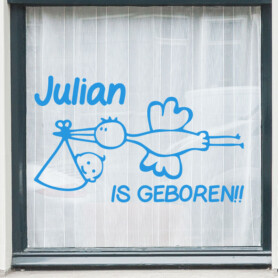 geboortesticker-jongen-raamsticker-klein-groot-blauw-meisje-company