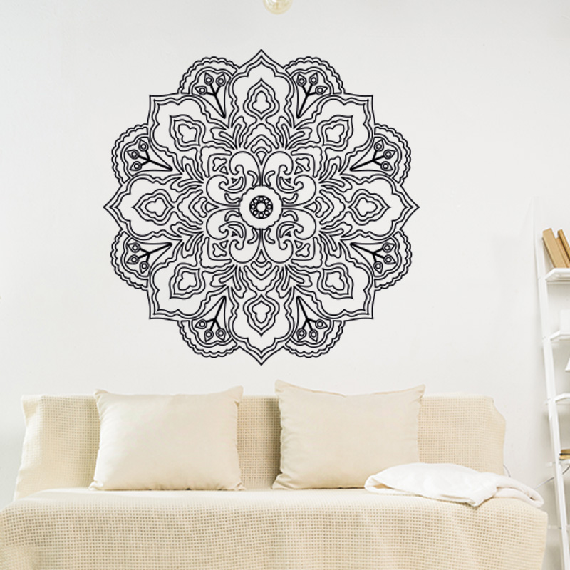 mandala muursticker wandsticker decoratie ideeen diy inspiratie woonkamer zwart grijs wit mandala muursticker wandsticker decoratie ideeen diy inspiratie woonkamer zwart grijs wit