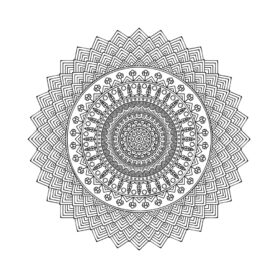 muursticker mandala arabisch muursticker mandala arabisch