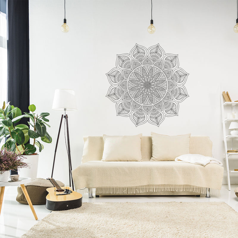 muursticker-mandala-namaste-grijs-zwart-ideeen-inspiratie-yoga muursticker-mandala-namaste-grijs-zwart-ideeen-inspiratie-yoga
