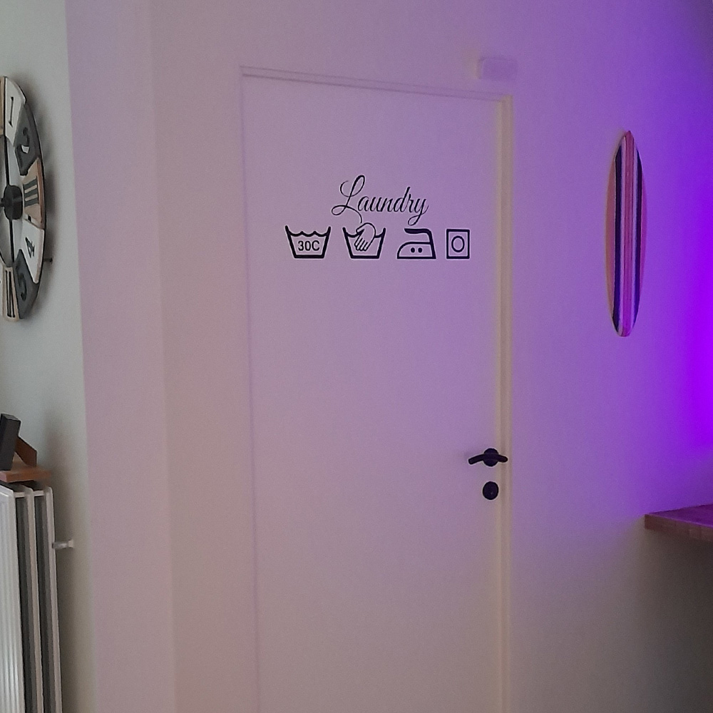 laundry-muursticker laundry-muursticker