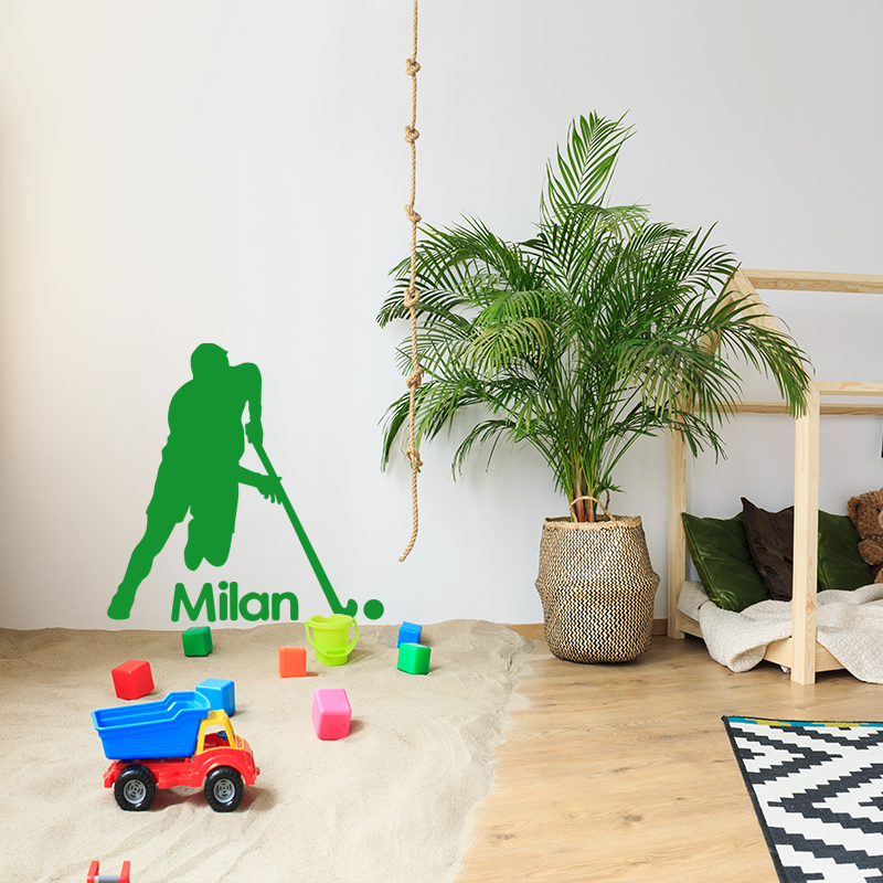 muursticker kinderkamer jungle jongenskamer hockey sticker muurdecoratie ideeen inspiratie