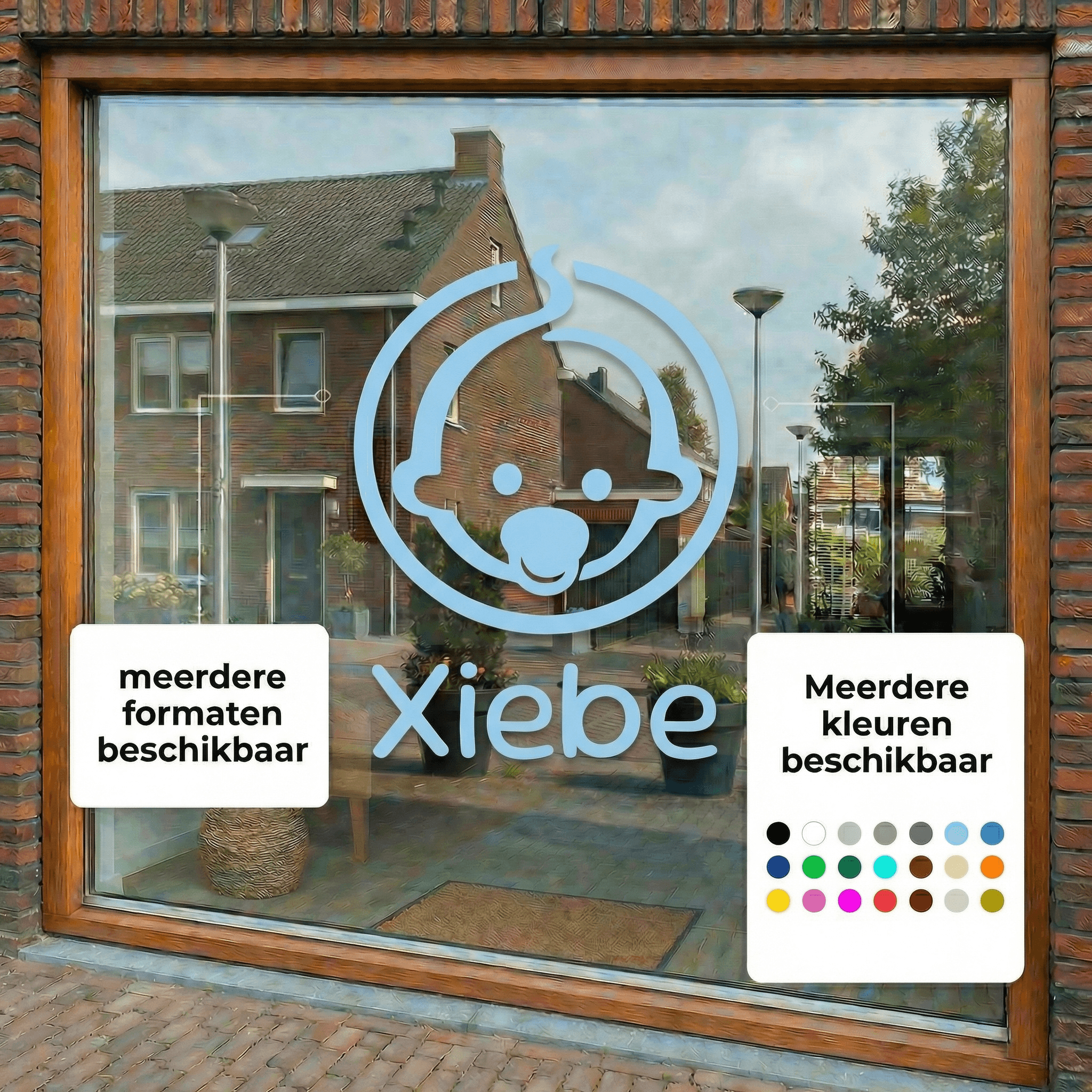 Geboortesticker jongen – baby met naam Geboortesticker jongen - baby met naam