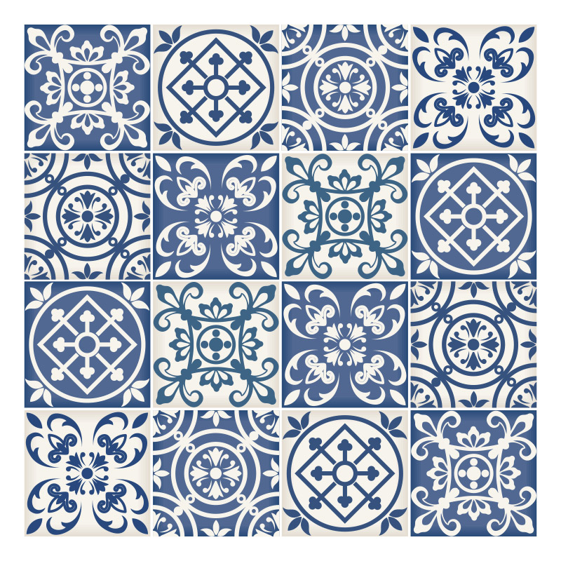 tegelstickers keramiek vierkant 10×10 20×20 15×15 blauw delfs tegelstickers keramiek vierkant 10x10 20x20 15x15 blauw delfs