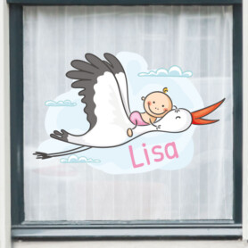 raamsticker meisje geboortesticker its a girl tuinbord geboortebord roze naam raamsticker meisje geboortesticker its a girl tuinbord geboortebord roze naam