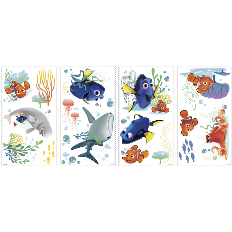muurstickers finding dory kinderkamer Muurstickers Finding Dory - Afbeelding 2