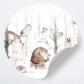 muurcirkel behangcirkel dieren muursticker zelfklevend behang beer egel vos hert bomen muurdecoratie babykamer kinderkamer muurcirkel behangcirkel dieren muursticker zelfklevend behang beer egel vos hert bomen muurdecoratie babykamer kinderkamer