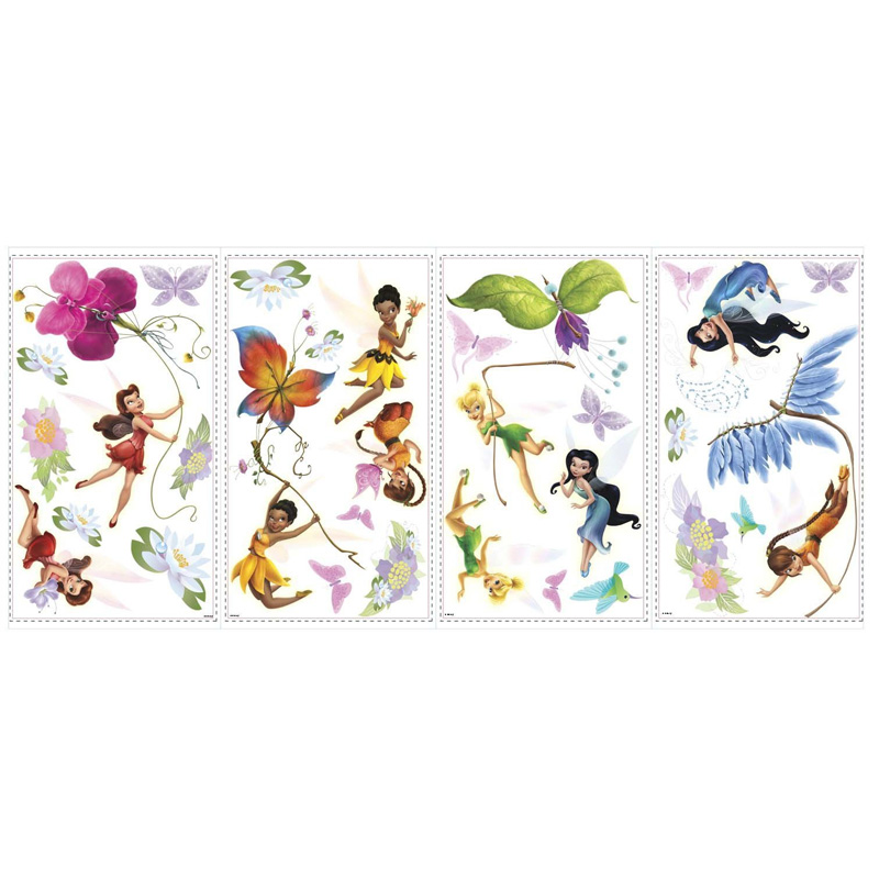 muurstickers-tinkerbel-kinderkamer Muurstickers Tinkerbell - Afbeelding 2