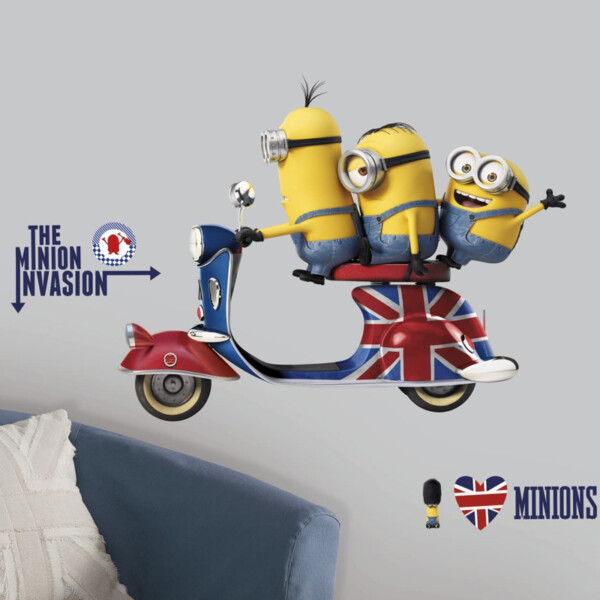 minions muursticker vrolijke kinderkamer minions muursticker vrolijke kinderkamer