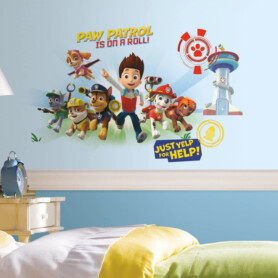 muursticker paw patrol kinderkamer vrolijk