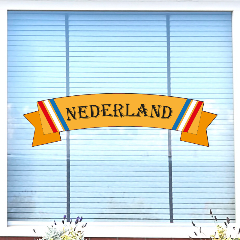 raamsticker ek wk oranje nederland statisch herbruikbaar feest koningsdag raamsticker ek wk oranje nederland statisch herbruikbaar feest koningsdag