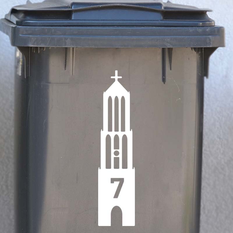 container sticker dom toren utrecht kliko afvalbak container sticker dom toren utrecht kliko afvalbak