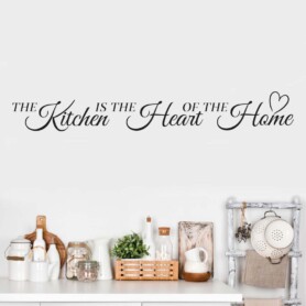 muursticker keuken ideeen inspiratie zwart wit grijs tekst nederlands groot klein vork bestek mes mixer coffee 2koffie kitchen is the heart of the home muursticker keuken ideeen inspiratie zwart wit grijs tekst nederlands groot klein vork bestek mes mixer coffee 2koffie kitchen is the heart of the home