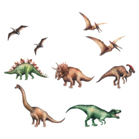 muursticker dinosaurussen dinos kinderkamer muursticker dinosaurussen dinos kinderkamer