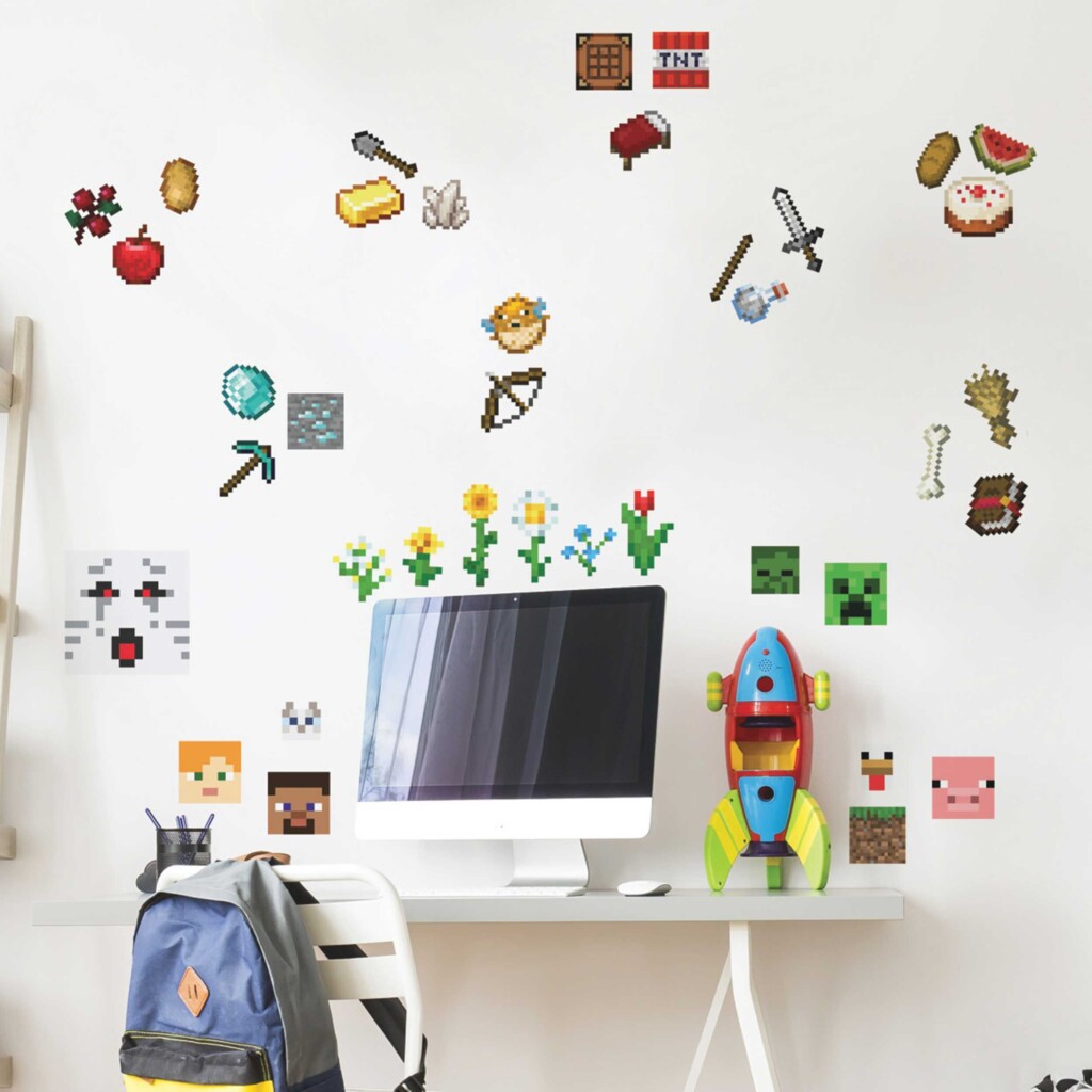 Minecraft-muurstickers Minecraft-muurstickers