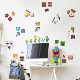 Minecraft-muurstickers Minecraft-muurstickers