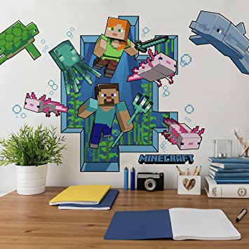 Minecraft-muurstickers Minecraft-muurstickers