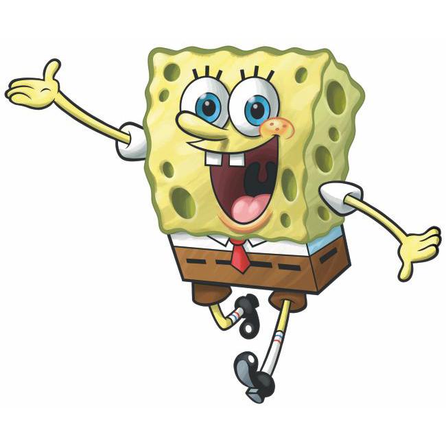 Spongebob-muurstickers Spongebob muurstickers