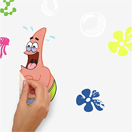 Spongebob-patrick-muurstickers Spongebob-patrick-muursticker