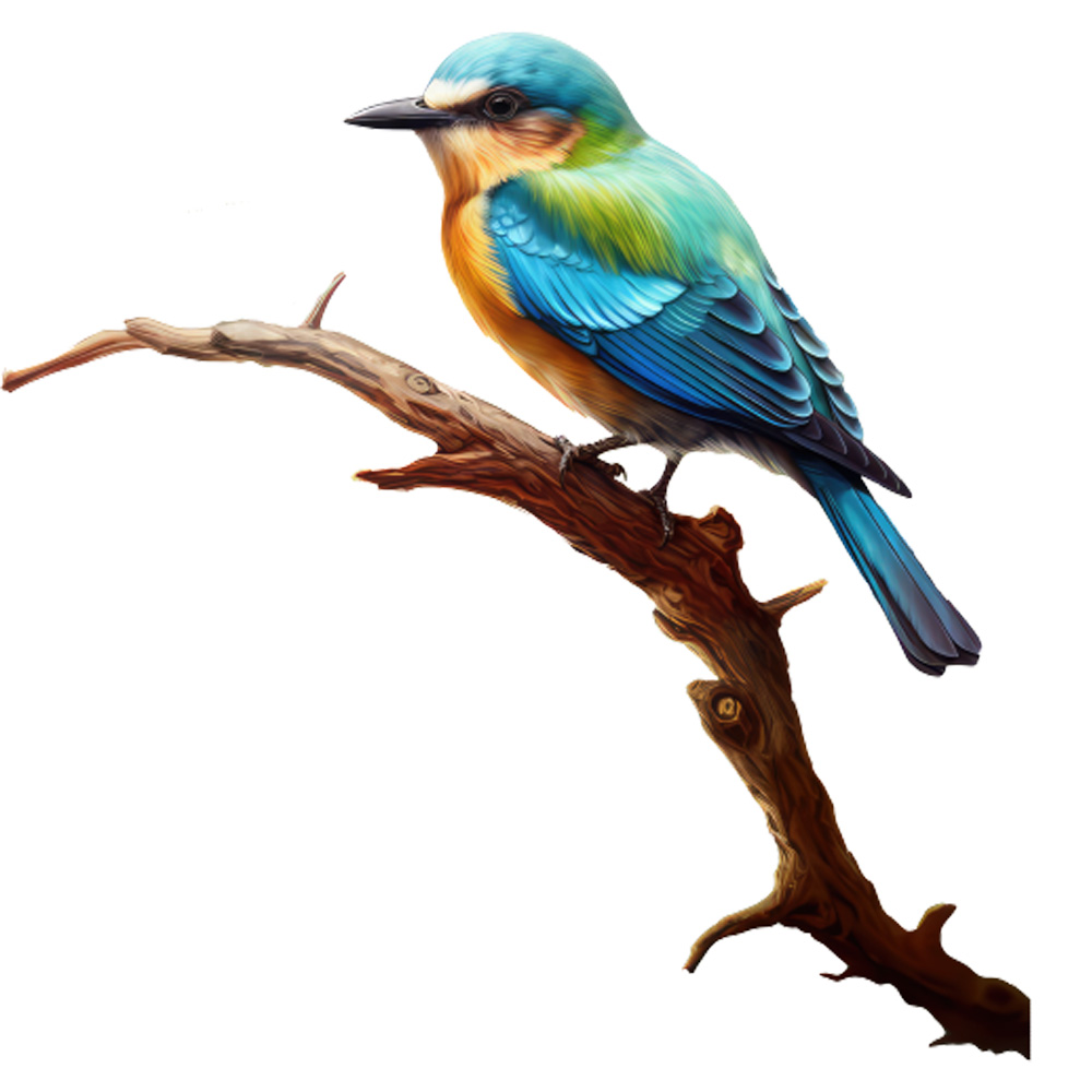 ijsvogel vogel schattig op tak kinderkamer dieren muurstickers muurstickerstunter ijsvogel vogel schattig op tak kinderkamer dieren muurstickers muurstickerstunter