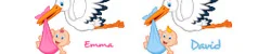 Geboortestickers