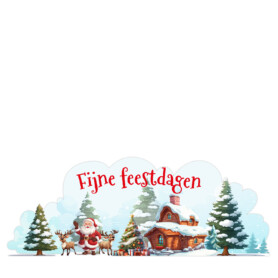 raamstickers kerst raamdecoratie sneeuw kerstman rendier cadeaus christmas
