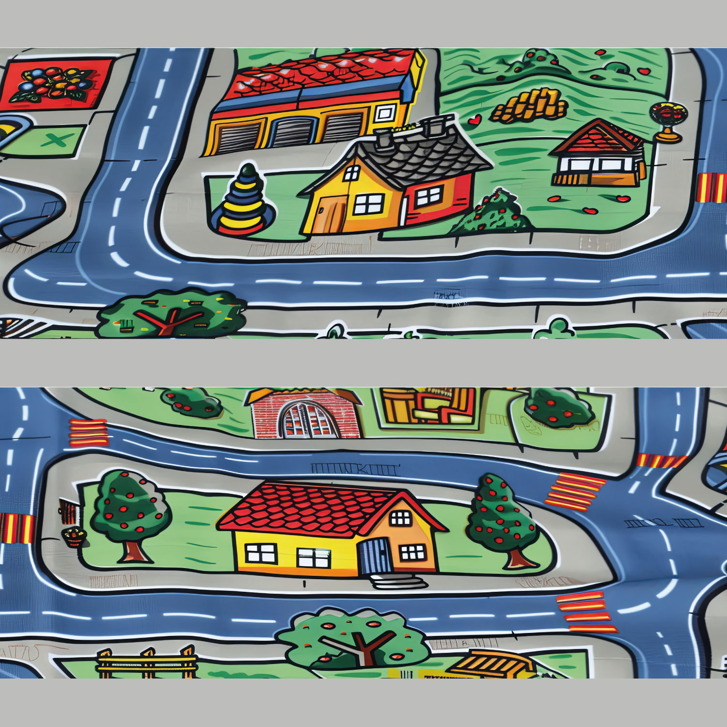 straten zelfklevende behangstroken retro klassiek grappig muurstickersstunter straten zelfklevende behangstroken retro klassiek grappig muurstickersstunter
