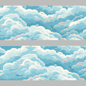 wolken zelfklevende behangstroken creatief muurstickerstunter