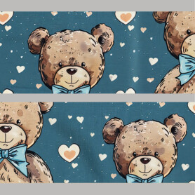 teddyberen zelfklevende behangrand schattig muurstickerstunter