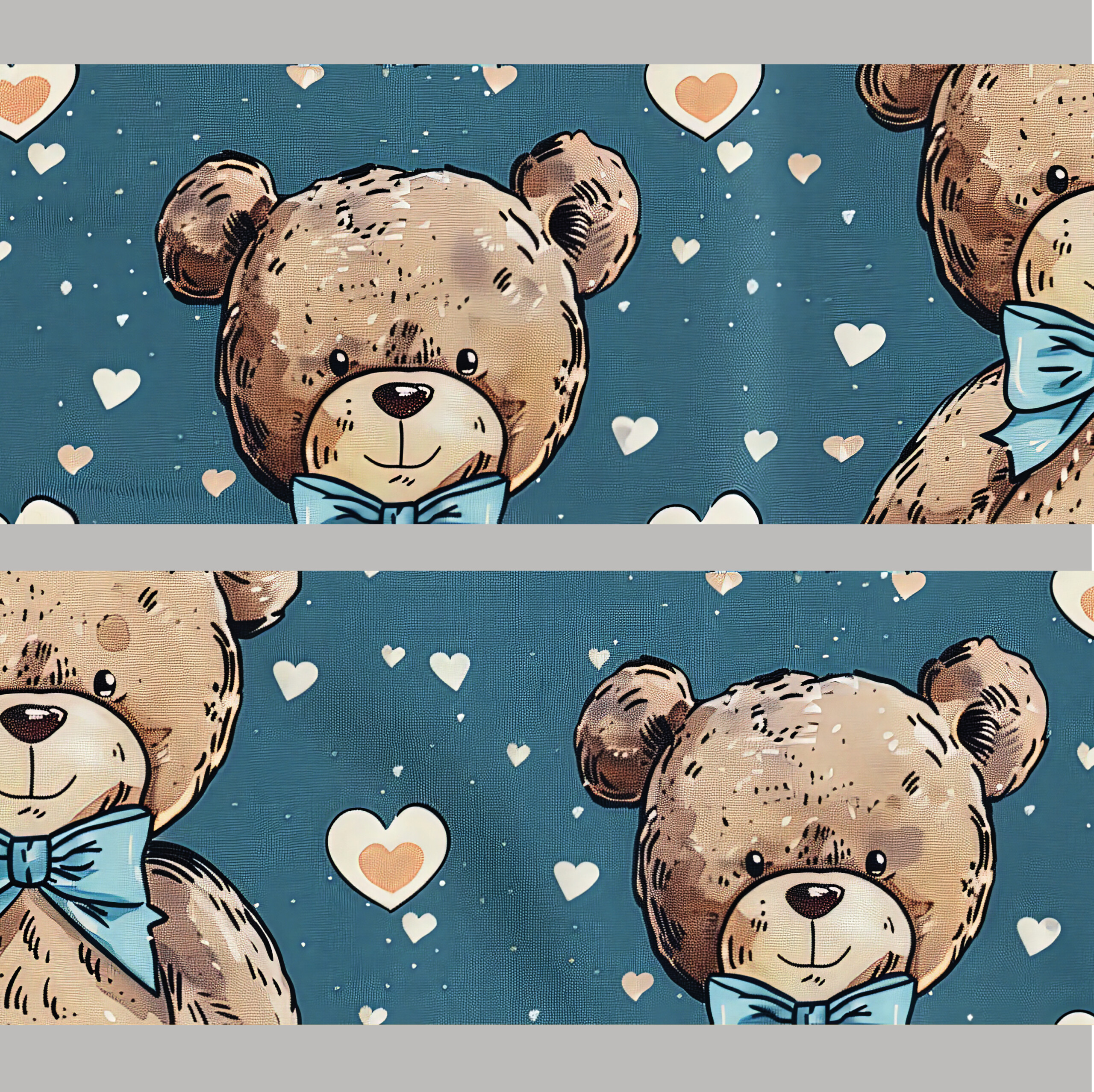 teddyberen zelfklevende behangrand schattig muurstickerstunter teddyberen zelfklevende behangrand schattig muurstickerstunter