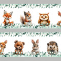 waterverf dieren bos - behangrand behangstrook oneindig ideeen inspiratie bosdieren watercolor goedkoop2 waterverf dieren bos - behangrand behangstrook oneindig ideeen inspiratie bosdieren watercolor goedkoop2