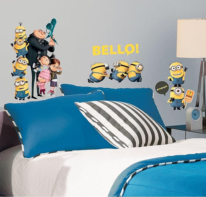 Despicable Me / Verschrikkelijke Ikke Herplaatsbare Muurstickers Inspiratie Kinderkamer Speelkamer Minions Grappig Inspiratie Leuk Despicable Me / Verschrikkelijke Ikke Herplaatsbare Muurstickers Inspiratie Kinderkamer Speelkamer Minions Grappig Inspiratie Leuk