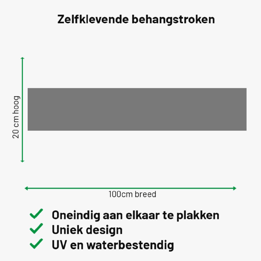 Zelfklevende behangrand Donkergrijs Zelfklevende behangrand Donkergrijs