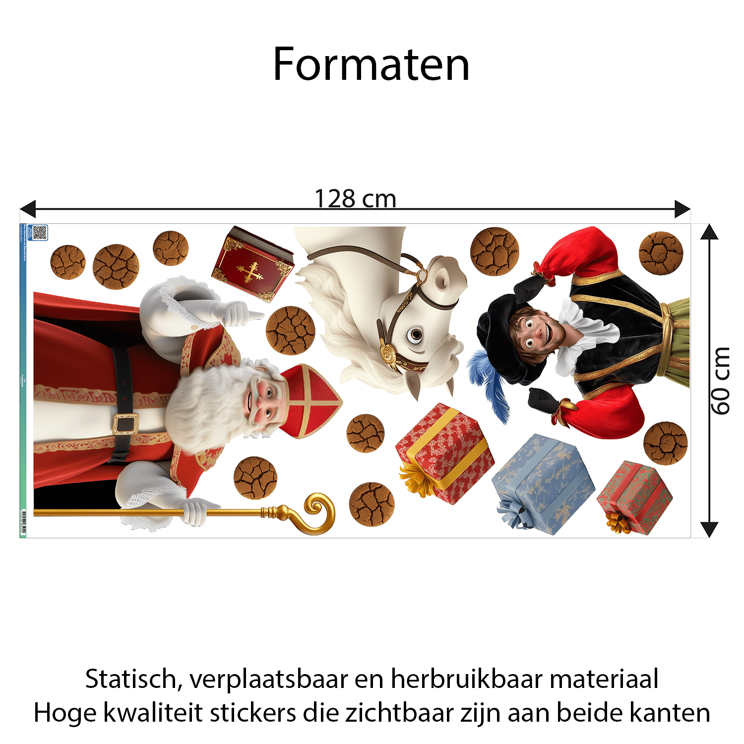 sinterklaas-set-large-afmetingen-tekst Raamstickers Sinterklaas LARGE set - Statische herbruikbare Sinterklaas stickers - Afbeelding 2