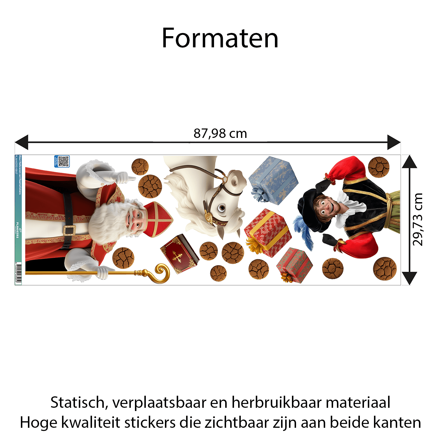 sinterklaas-set-medium-afmetingen-tekst-1 Raamstickers Sinterklaas MEDIUM set - Statische herbruikbare Sinterklaas stickers - Afbeelding 2