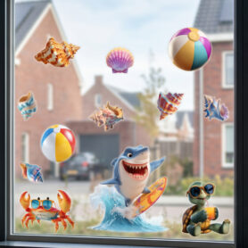 zomer raamstickers zomer raamstickers